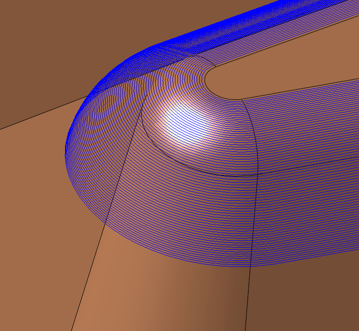 Trajectoires Cimatron avec Micro Milling.