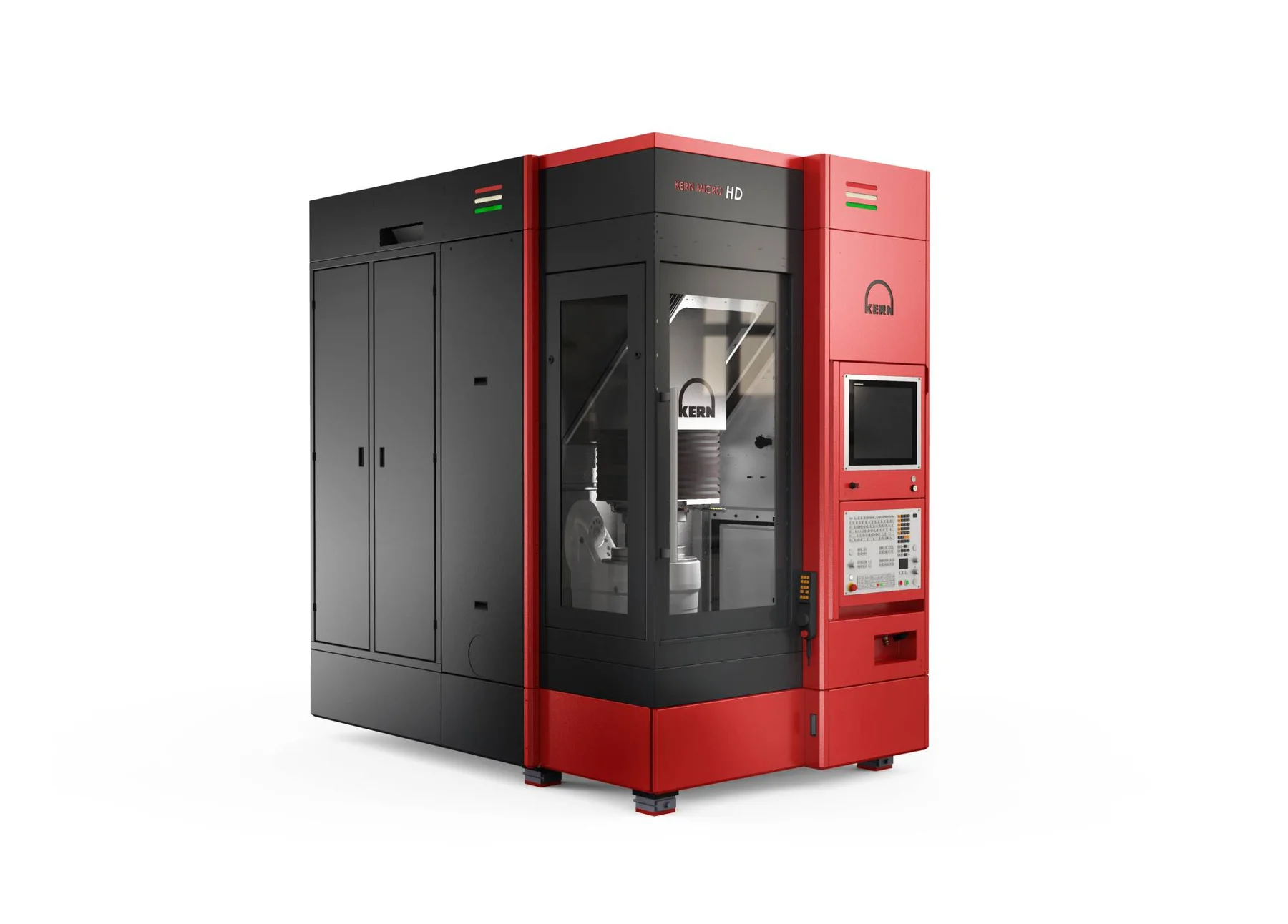 KERN Micro HD, centre d’usinage cinq axes haute précision.